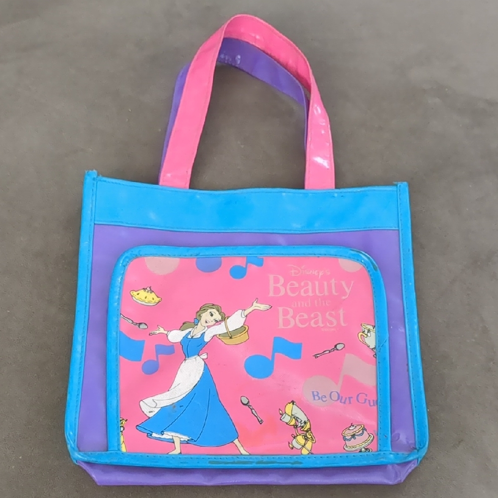 Vintage Disney Beauty and the Beast Bag